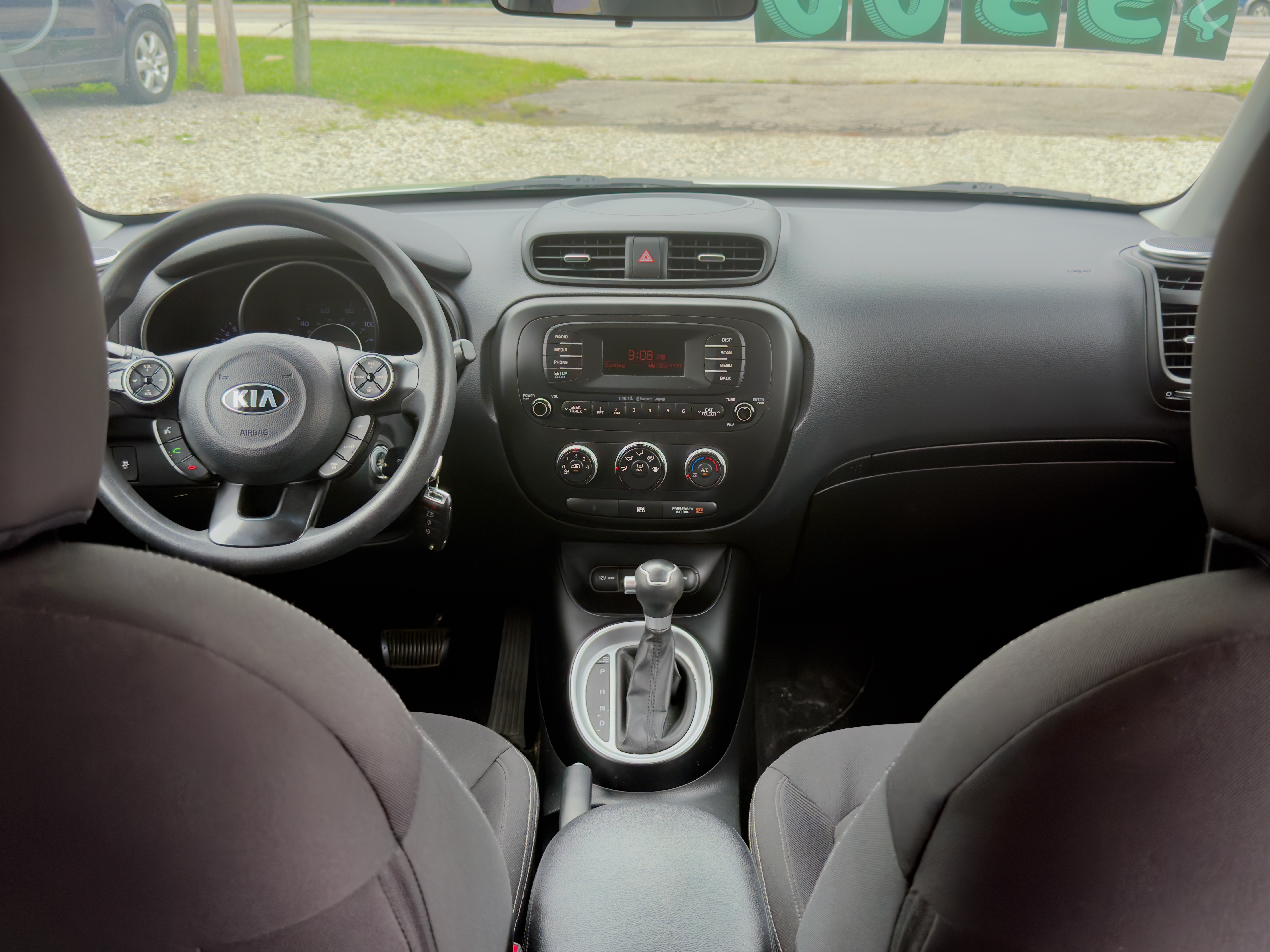 2014 Kia Soul rear seats